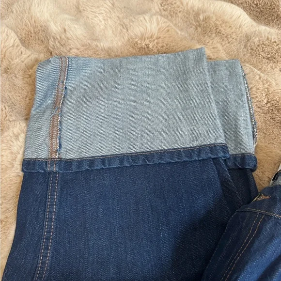 NWT Kate Spade x Target Limited Edition size 8 Dark Blue Cuffed Jeans - Picture 6 of 11